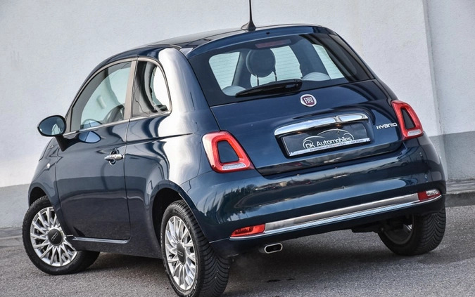 Fiat 500 cena 54858 przebieg: 16000, rok produkcji 2022 z Świebodzice małe 781